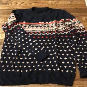 Cotton holiday sweater